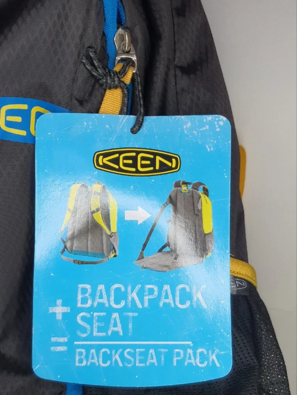 Keen Scamper Backseat Backpack W Safety LED light NWT + Free Gift
